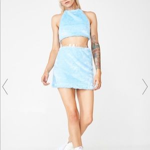 Club Exx (Dolls Kill) Fur Set